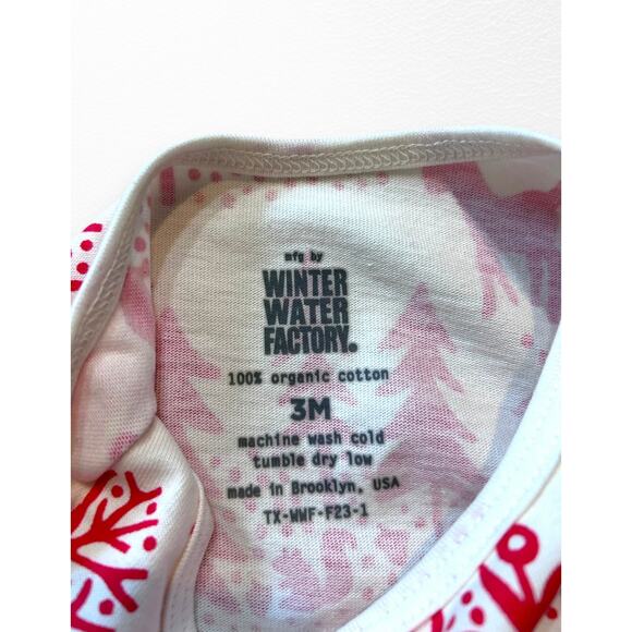 NEW Winter Water Factory Winter Print Romper, 3 Months - Picture 3 of 5